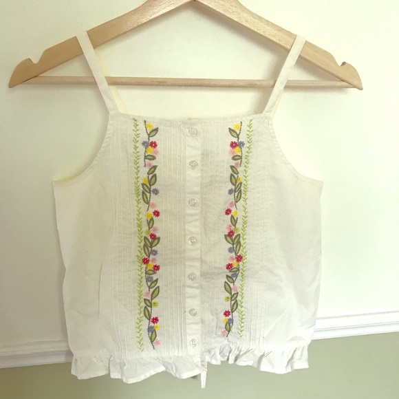 GAP Tops - GAP Embroidered Summer Top